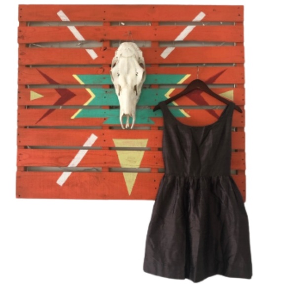 Vintage Raw Silk Anthropologie Lula Kate Dress - Picture 3 of 15